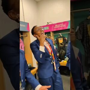 South African Soccer Woman  team ⚽️ Singing