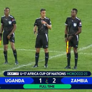 Uganda 1 vs 2 Zambia  CAF U17 Africa Cup Of Nations 2025  Highlights