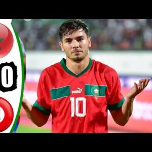 Morocco vs Tunisia 1-0 |All Goals & Highlights Extended|