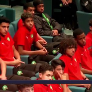 Cérémonie en l´honneur de l´équipe du Maroc U17