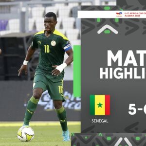 Senegal 🆚 South Africa | Highlights – #TotalEnergiesAFCONU17 2023 – Quarter-Finals