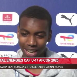 Baby Scorpions hammer Somalia 5-1in the Afcon U17 championship.